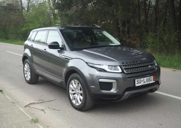 Land Rover Range Rover Evoque cena 73900 przebieg: 150410, rok produkcji 2016 z Strzelno małe 781